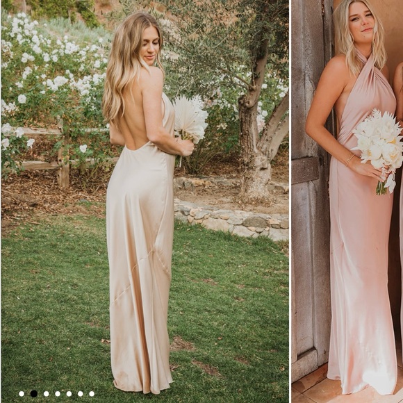 Jasmine Halter Maxi Dress - Picture 2 of 5